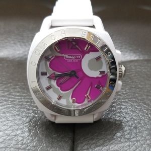 COACH Pink Floral Watch